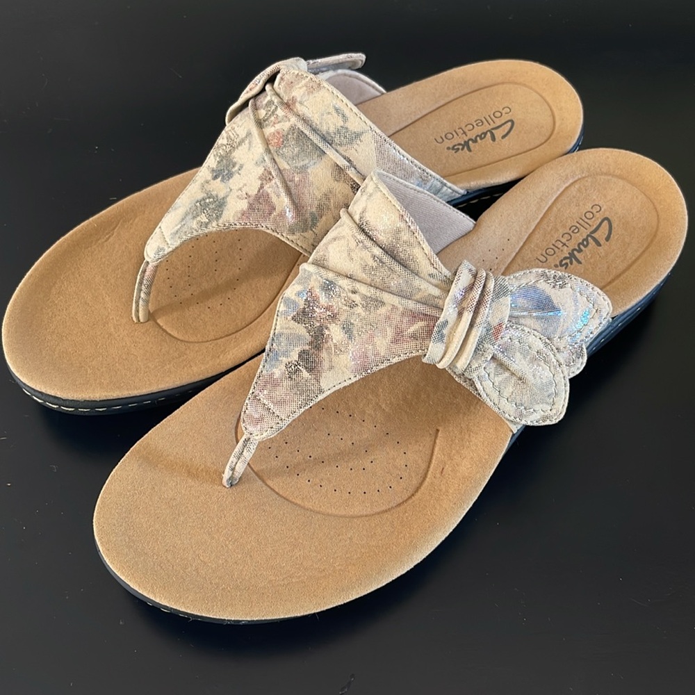 Clarks Women's Laurieann Rae Flat Sandal - Picture 4 of 11